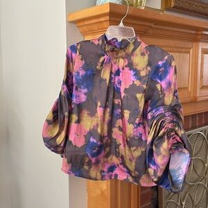 Crosby blouse, silk, size extra small.